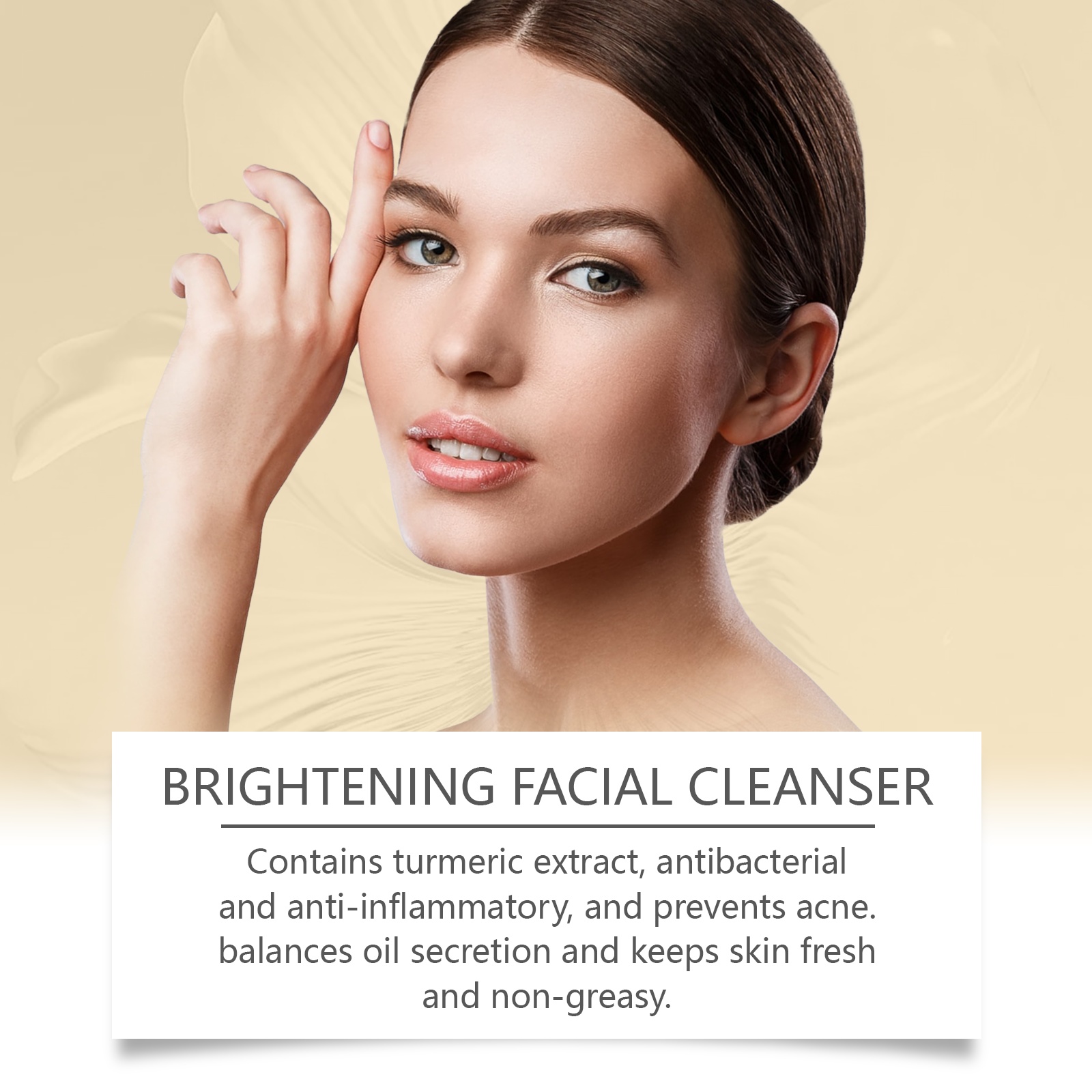 Turmeric Facial Cleanser – Gentle, Moisturizing & Refreshing - Image 3